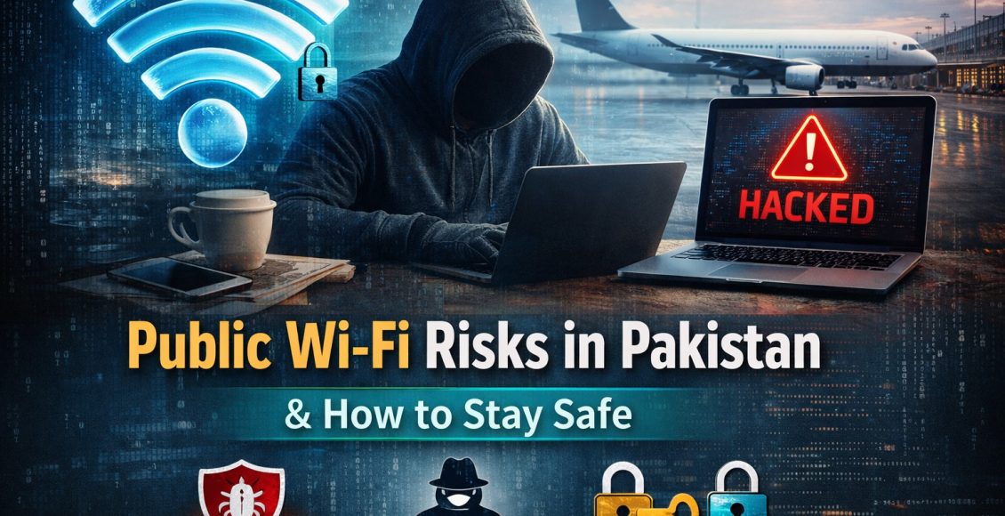 Public Wi-Fi security risks in Pakistan