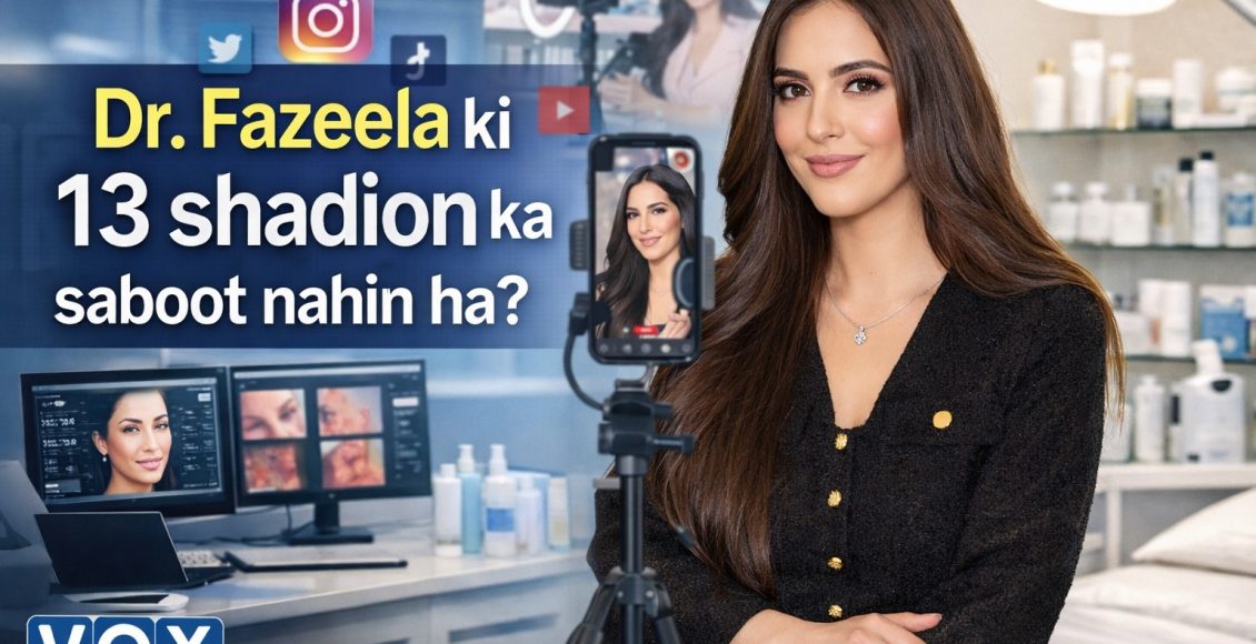 Dr. Fazeela at the studio